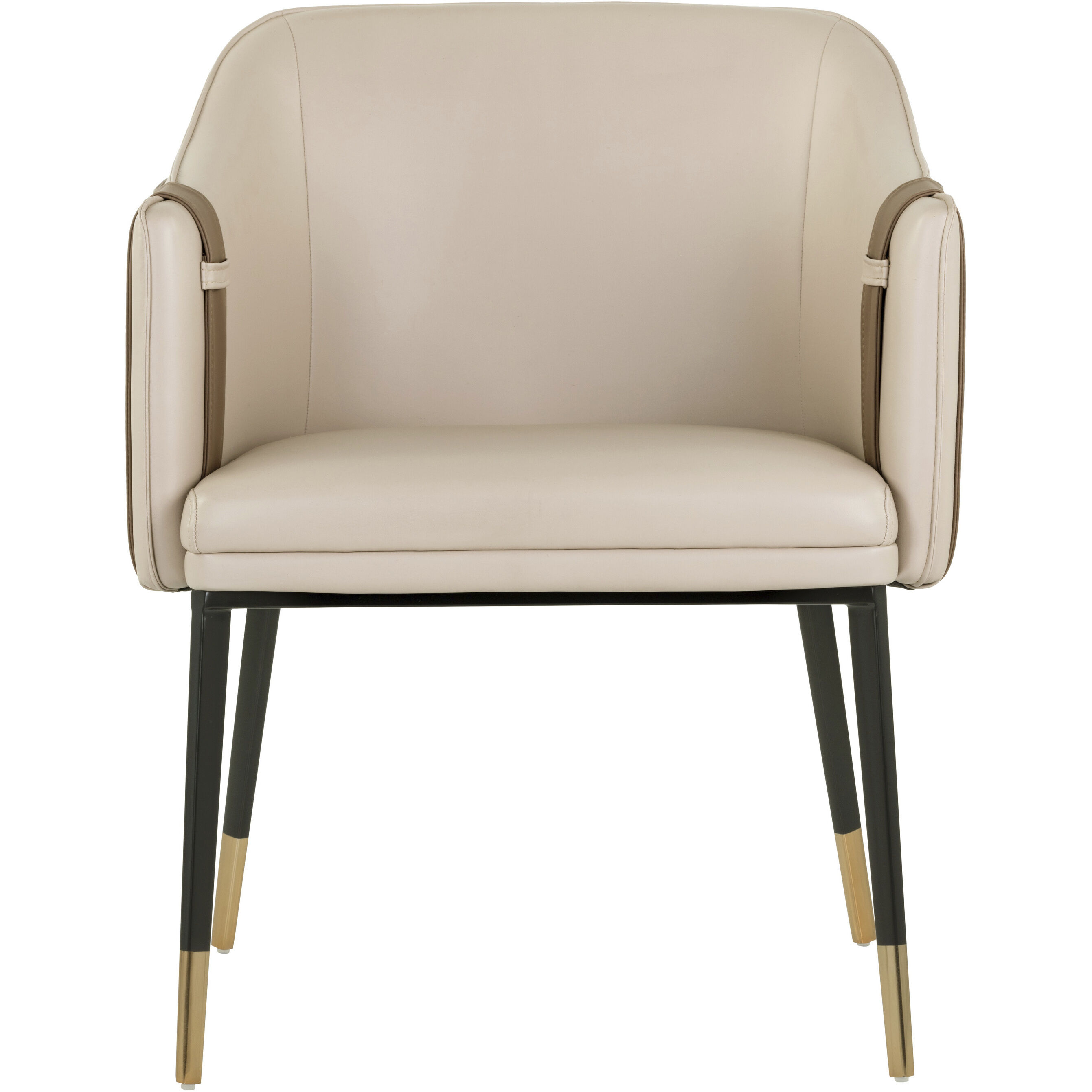 Carter Napa Beige / Napa Tan Dining Armchair